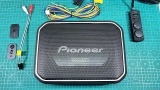 Pioneer TS-WX140D Underseat Subwoofer Unboxing