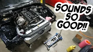 1JZ VVTI SWAP FIRST START UP!!!