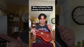 When a GUITARIST plays UKULELE for the FIRST TIME 🤨