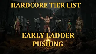 Early ladder speed build tier list for hardcore ( normal ) | Diablo 2 Resurrected