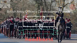 British Army Officer | Sovereign's Parade | RMAS | CC211 | Gurkha Soldier to Officer ceremony