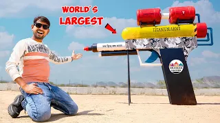 We Made World's Biggest Water Gun - 100% Real