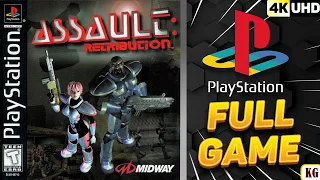 Assault: Retribution [PS1] Gameplay Walkthrough FULL GAME [4K60ᶠᵖˢ UHD🔴]