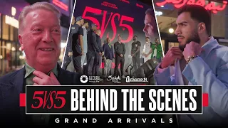 Behind the Scenes | Queensberry vs Matchroom 5v5 Grand Arrivals  🎬