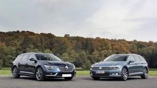 La Renault Talisman Estate face à la Volkswagen Passat SW