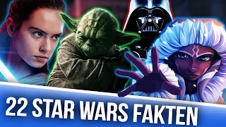 22 Star Wars FAKTEN die du (hoffentlich) noch nicht kanntest | feat. StarWarsStories, Moviepilot etc