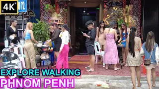 Tour The Street of Phnom Penh: Cambodia Walking | June 2023 [4k]