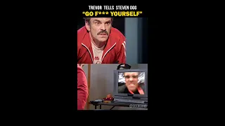 Steven Ogg Reacts to Trevor on TV saying "Go F*** Yourself" #shorts #gta #gta5