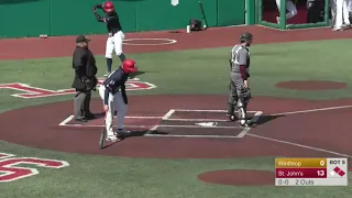 St. John's Baseball vs. Winthrop Highlights 3.30.24