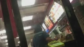 McDonalds drive through ordering in Japan