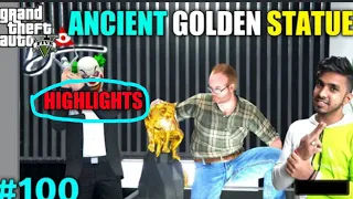 THE ANCIENT GOLDEN PANTHER HEIST | techno gamerz gta 5 #100 | techno gamerz