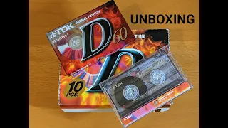 Unboxing a Legend, the TDK D Cassette.