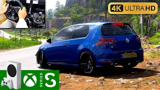 Forza Horizon 5 (Xbox Series S) 4K 30fps -  Gameplay GOLF R 450HP