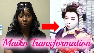 Maiko Transformation Experience in Kyoto