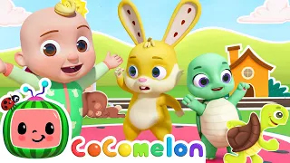 Fast vs Slow Dance Party (Tortoise and the Hare Song)  | CoComelon Nursery Rhymes & Kids Songs