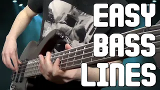 Top 10 Easy Bass Riffs To Learn With Tabs, Great For Beginners