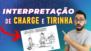 INTERPRETAÇÃO DE CHARGE E TIRINHA