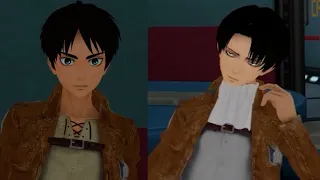 Levi plays among us (AOT VR)