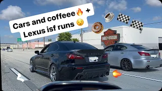 NorCal-SoCal- Lexus isF meet ! X Cars and coffee 🍩☕️