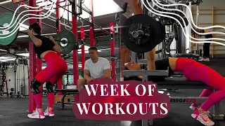 CAŁY TYDZIEŃ TRENINGÓW 🏋️‍♀️🚴‍♀️ // week of workouts