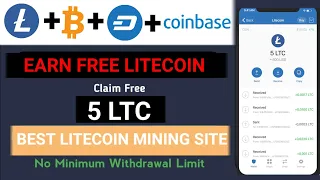 Earn Free Litecoin Daily - 0.24 LTC A Day - Quickly Earning Trick, Earn Money, Without Investment