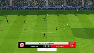 EA Sports FC 24 | Frankfurt vs Heidenheim - Deutsche Bank Park | Gameplay PS5
