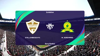 Stellenbosch vs Mamelodi Sundowns (05/05/2024) Semi-final NedBank Cup PES 2021