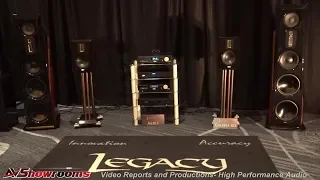 Legacy Audio, V System, Focus SE, Aeris speakers, Power Block amplifiers, Wavelet Preamp and DAC, AX