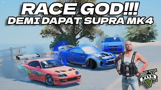 RACE GOD !! TONO BERHASIL MENDAPATKAN SUPRA MK4 JELOOL DARI BALAPAN LIAR !!! - GTA V ROLEPLAY