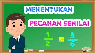 Pelajaran Matematika - Cara Menghitung Pecahan Senilai - Pecahan Senilai Kelas 4 SD