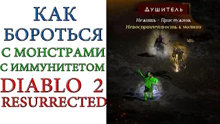 Diablo II: Resurrected - Как бороться с противниками с иммунитетом к  разным стихиям в преисподней