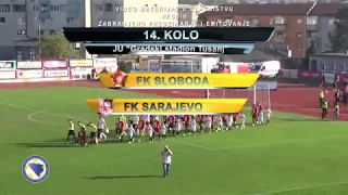 BHT PL 14 kolo Sloboda-Sarajevo 1-1