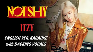 ITZY "NOT SHY” ENGLISH VERSION KARAOKE WITH BACKING VOCALS