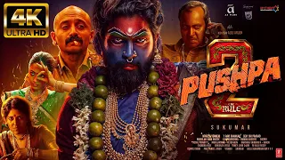 Pushpa 2 - The Rule 🔥 | Full Movie 4K HD Hindi Dubbed facts|Allu Arjun |Sukumar | Rashmika Mandanna