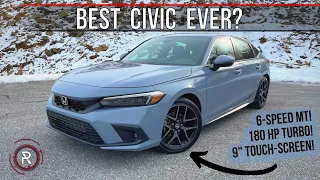 The 2022 Honda Civic Sport Touring Is A Fun Commuter Car With A Premium Vibe