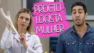 Proctologista Mulher - DESCONFINADOS (Participação Sheila Mello) Erros no Final