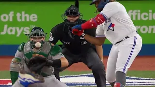 Vladimir Guerrero Jr. Crushes MLB Leading 5th Home Run