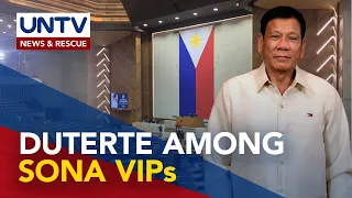 Ex-Prexy Duterte confirms SONA attendance; Robredo declines