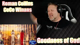 Roman Collins & CeCe Winans - Goodness of God | American Idol 2024 | REACTION