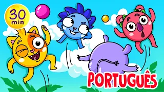 😻 Canção dos Primeiros Socorros 🤕🧊 | + Melhores Histórias Infantis por Baby Zoo Português 😻🐨🐰🦁