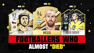 FOOTBALLERS Who ALMOST DIED! 💔😰 ft. Messi, Cech, Oleg Gusev...