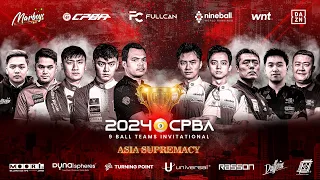 WATCH LIVE | 2024 CPBA 9-Ball Teams Invitational