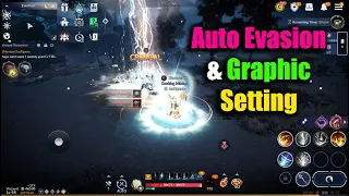 Black Desert Mobile Auto Evasion & Graphic Setting