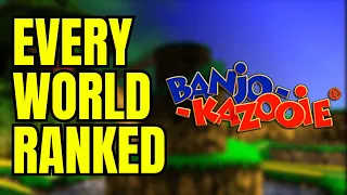 Every Banjo Kazooie World RANKED