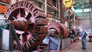 Amazing Largest Electric Motor Manufacturing And Repair Motor 1010 kW