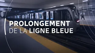 Ligne bleue : prolongement du métro jusqu’à Anjou
