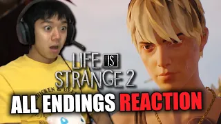 My Reaction To *ALL OTHER LIFE IS STRANGE 2 ENDINGS*