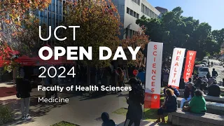 UCT Open Day 2024 | Faculty of Health Sciences | Medicine (MBChB)