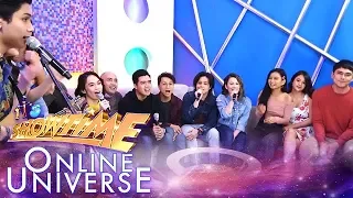 Showtime Online Universe: Ang Huling El Bimbo The Musical cast jam with girltrends and hashtags