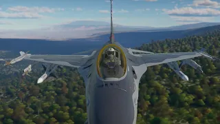 F-16A ADF 5 kills (Close Calls) | War Thunder Gameplay